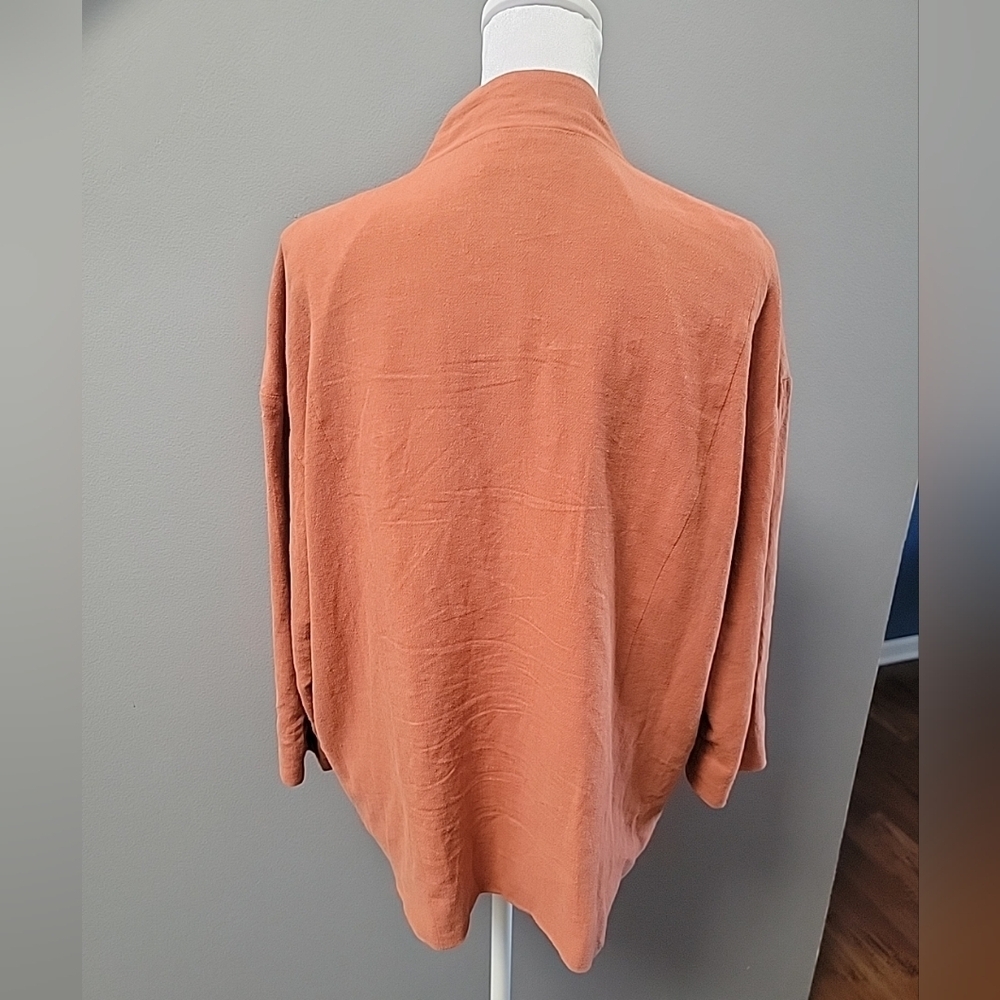Poetry Clay Linen Blend Jacket - Picture 3 of 5